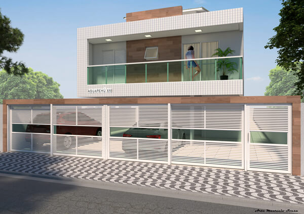 condominio-aguapehu-xxi-praia-grande-fachada Condomínio Aguapehú XXI em Praia Grande