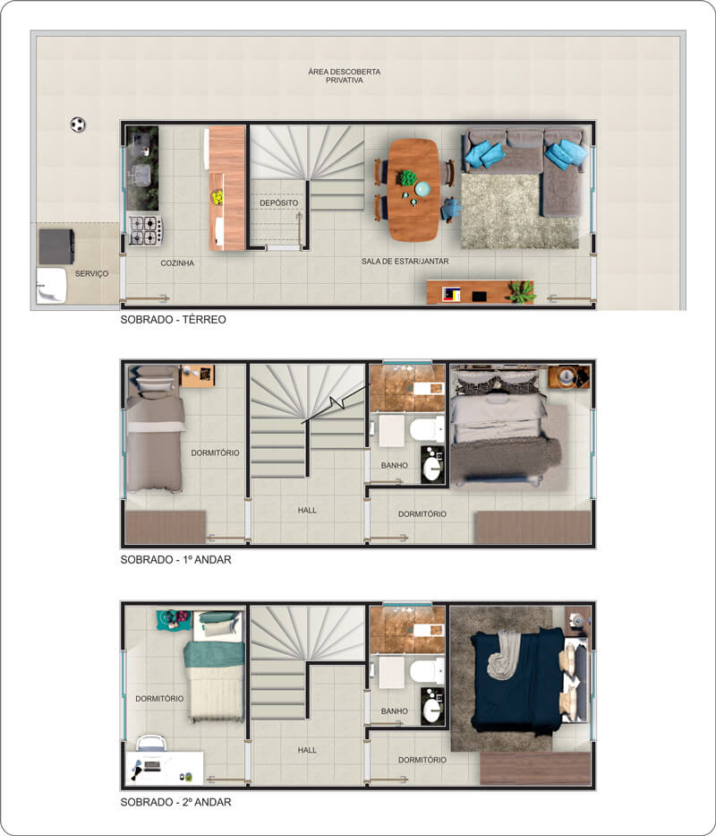 condominio-aguapehu-xxi-praia-grande-planta-3 Condomínio Aguapehú XXI em Praia Grande