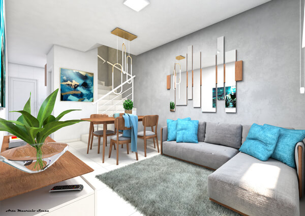 condominio-aguapehu-xxi-praia-grande-sala Condomínio Aguapehú XXI em Praia Grande