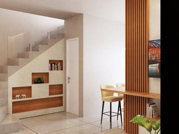 condominio-aguapehu-xxvii-mongagua-escada Condomínio Aguapehú XXVII em Mongaguá