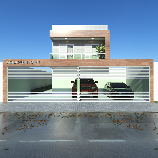 condominio-aguapehu-xxvii-mongagua-fachada-1 Condomínio Aguapehú XXVII em Mongaguá